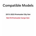 thumbnail image 5 of Movable Manual Sytle Driver Left Side Rear Door Window Door Glass Compatible with Ram Promaster City 2015-2022 Models, 5 of 7