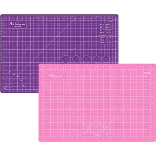 Self Healing Cutting Mat, Three Layer Craft Mat Pink Double Sided Scale for  Quilting for Sewing for Scrapbooking