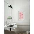 thumbnail image 5 of Marmont Hill Pink Houseplant Framed Painting Print, 5 of 5