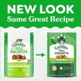 thumbnail image 4 of (6 pack) Feline Greenies Pill Pockets For Cats Natural Soft Cat Treats, Catnip Flavor, 1.6 Oz Pack (45 Treats), 4 of 14
