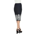 thumbnail image 4 of Women's Vintage Printed Pencil Midi Skirt, 4 of 4