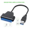 thumbnail image 3 of USB3.0 to SATA Cable Conversion Adapter Portable Replacement Connection External Laptop PC HDD Converter Cord Accessory, 3 of 7