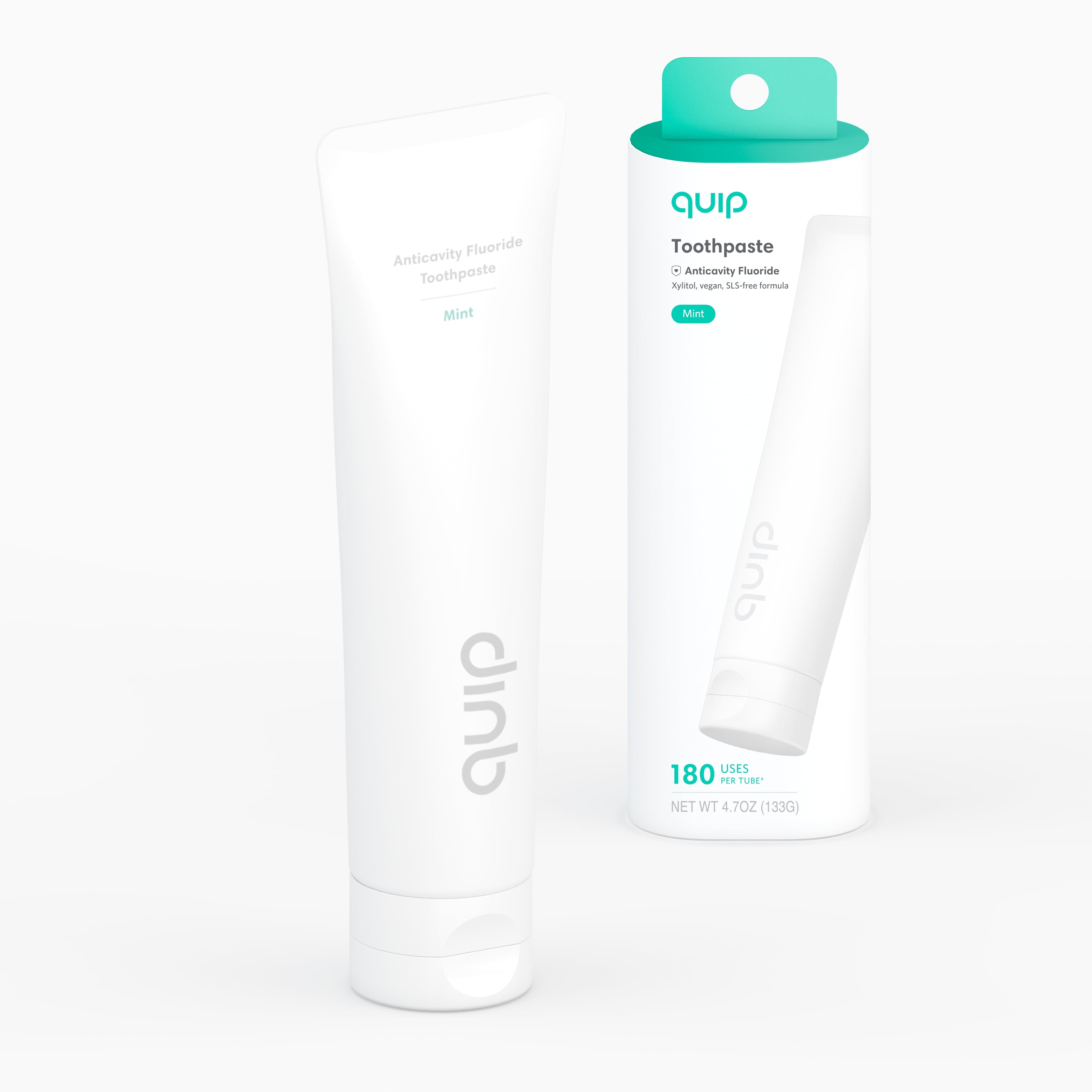 quip Toothpaste, Anticavity Fluoride Toothpaste, Mint, 4.7 oz