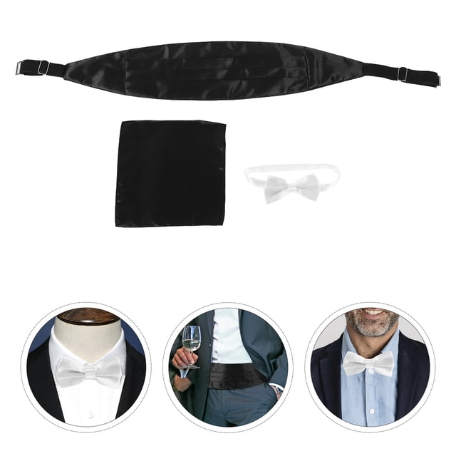 HEALEEP 1 Accesorios Formales Para Cummerbund Y Pañuelo De Poliéster Multicolor