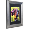 thumbnail image 2 of Trademark Fine Art "German Short Hair Pointer" Canvas Art by Dean Russo, Black Matte, Silver Frame, 2 of 4