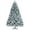 Green, variant on Yaheetech Green Unlit Spruce Snow Hinged Flocked Artificial Christmas Tree, with Foldable Metal Stand including PVC Tips 7.5'
