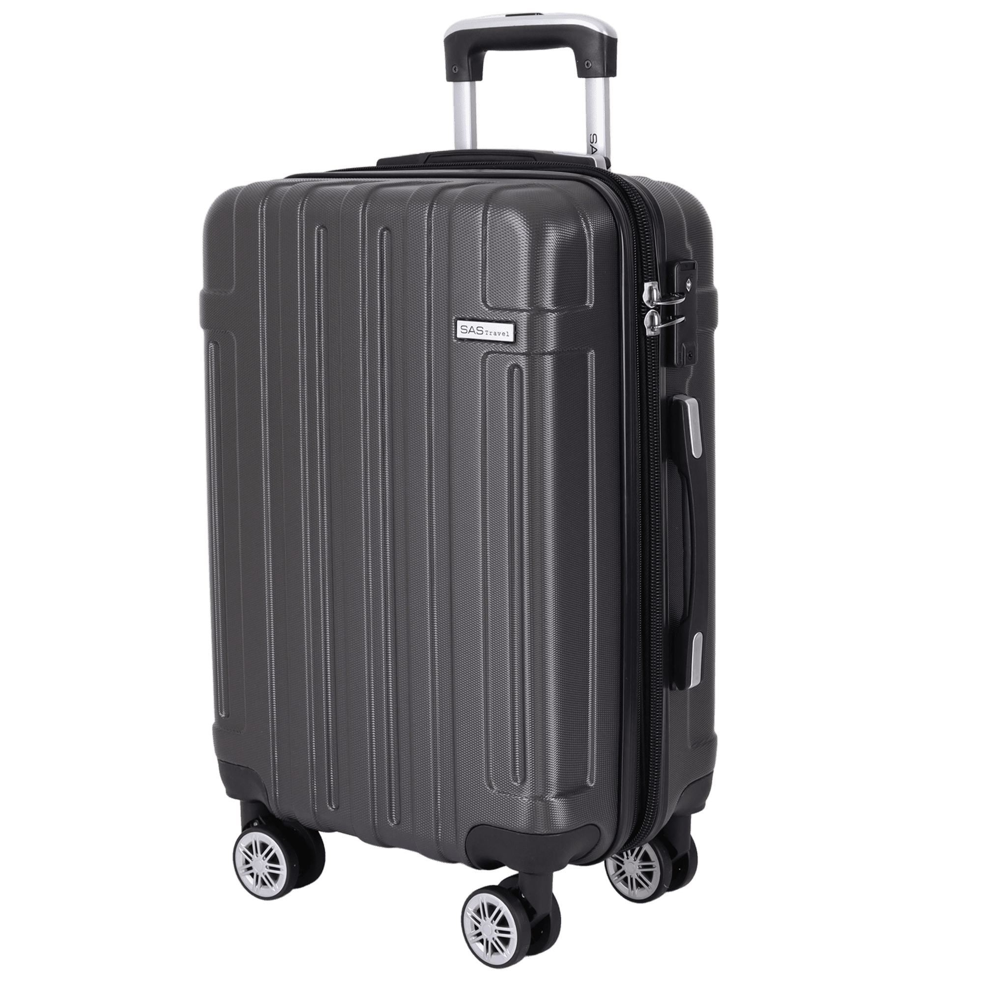 3 Piece Luggage Set Expandable Carry On TSA Lock ABS 20" 24" 28