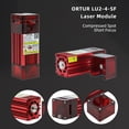 thumbnail image 2 of Riwcyla LU2,4,SF 24V Upgrade Module 5W Power Fixed Focus Suitable for Master 2 / Master 2 PRO Engraver DIY Carving Engraving Machine Engraver Accessory, 2 of 6