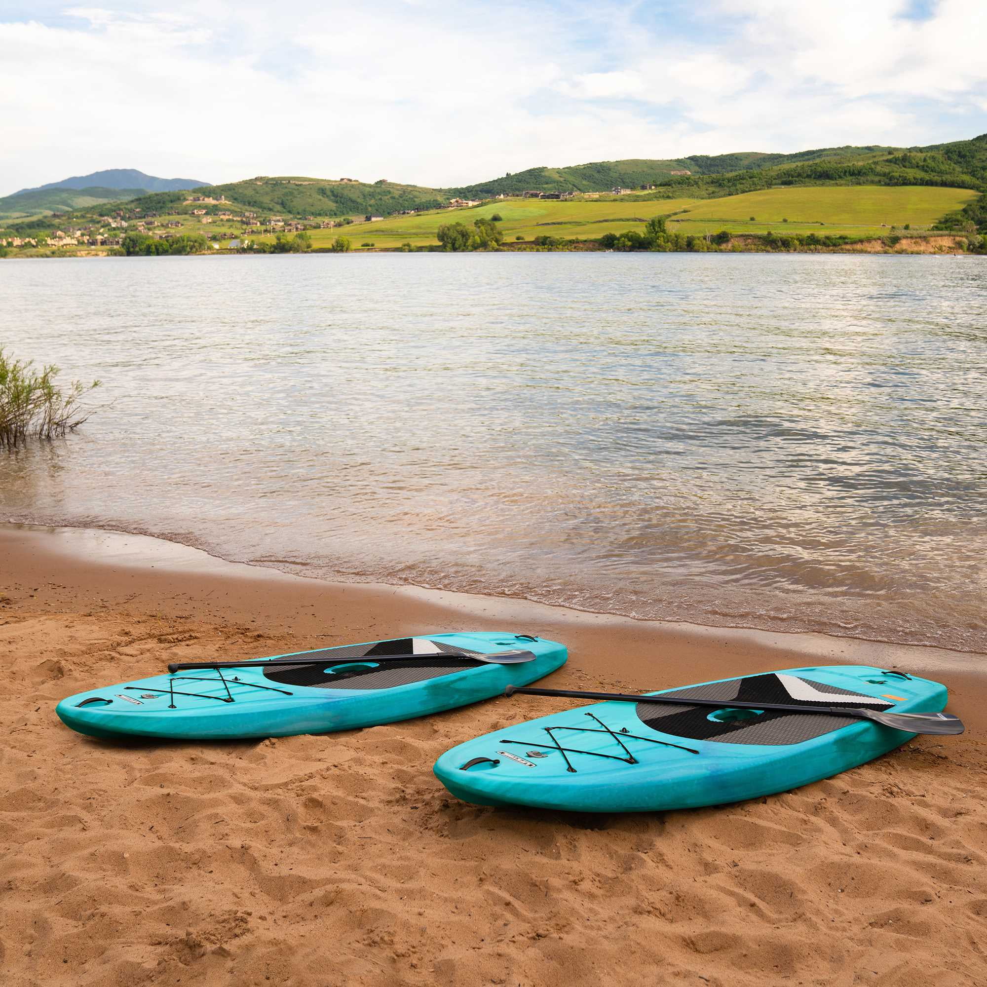 Lifetime Horizon 10 ft Stand-Up Paddle Board with Paddle, Bahama Fusion, Set of 2 (91014)