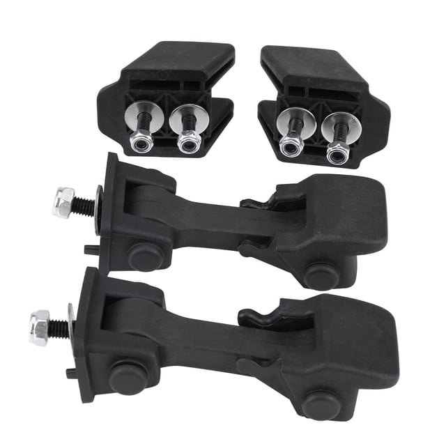 Juego de 2 cierres de seguridad y soportes para el capó de Jeep Wrangler JK (2007-2016) 55395653AF