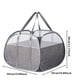 thumbnail image 3 of Cajas para almacenamiento en estantes Cajas de almacenamiento pequeñas Cajas de almacenamiento con ventana transparente Cajas de tela para almacenamiento Cajas de almacenamiento de ropa sucia de, 3 of 6