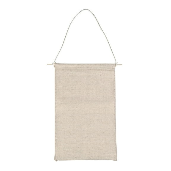 Do It Yourself Natural Canvas Banners 12 Pc - Craft Kits - 12 Pieces