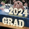 thumbnail image 4 of Decoraciones para fiesta de graduación de Husfou: letras iluminadas, letreros de marquesina, 4 of 5
