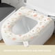 thumbnail image 3 of RKSTN Bathroom Soft Thicker Seat Cover, Warmer Cloth Toilet Seat Stretchable Washable Covers Pads, 3 of 3