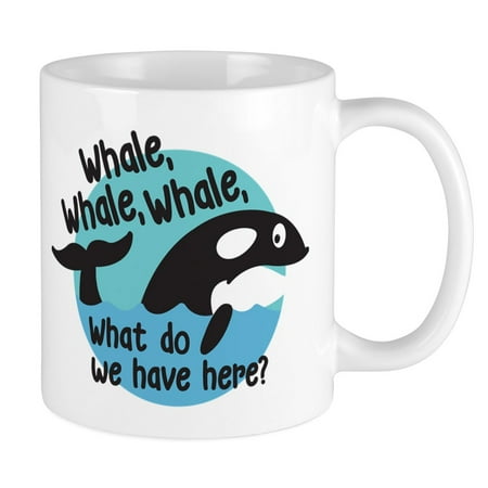 

CafePress - Whale Whale Whale Mug - Ceramic Coffee Tea Novelty Mug Cup 11 oz