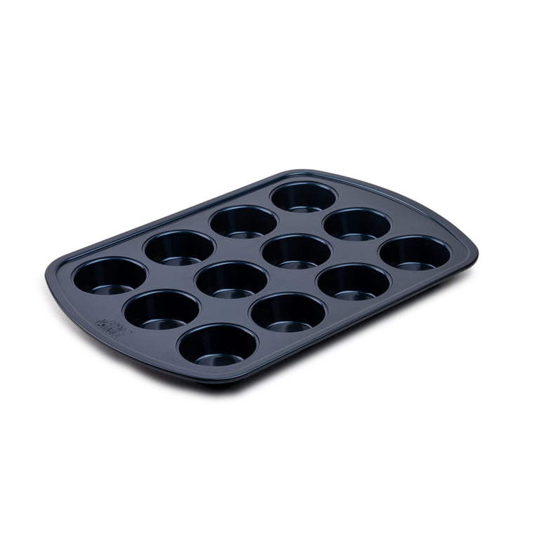 Thyme & Table 6pc Non-Stick Aluminized Steel Baking Set, Navy