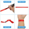 thumbnail image 3 of Uxcell 20Pcs Cloth Wristbands for Events Disposable Event Wrist Band Sky Blue, 3 of 7
