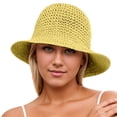thumbnail image 1 of Sombrero plegable ligero y transpirable para mujer: sombrero de pescador con protección UV para actividades al aire libre, 1 of 6
