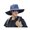 Navy Blue, variant on Rodiuiu Fisherman Hat, Wide Brim Sun Protection Bucket Hat, Lightweight Breathable UV Blocking Outdoor Hiking Fishing Cap for Travel Daily Cycling Wear