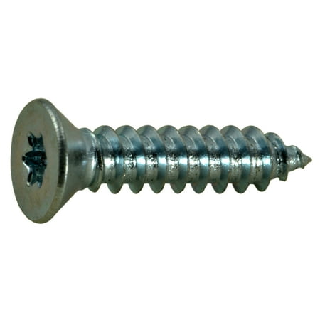 

#8 x 3/4 Zinc Plated Steel Star Drive Flat Head Sheet Metal Screws (30 pcs.)
