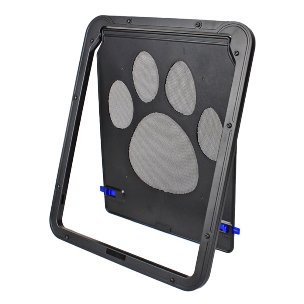 Flap Pet Door Cat Dog Screen Door Lockable Scratch Resistant