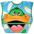 thumbnail image 4 of Dexbaby Big Mouth Leak-Proof Dura Bib w/ Catch-All Pocket - Large | 6 months + (4 Pack), 4 of 5