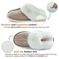 Women's Slipper Memory Foam Fluffy Soft Warm Slip On House Slippers
