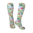 thumbnail image 4 of Haiem Flowers and Cactus Socks, Funny Novelty Crazy Design Cotton Socks Sports Socks Knee High Socks For Men, Women,1Pairs - Gift For Working Friends, 4 of 9