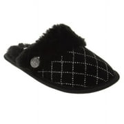 Badgley Mischka Little Kids Girls' Slippers - Black, 3