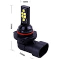 thumbnail image 3 of LAICAIW 2x HB3 H10 9005 9145 LED Fog Light Bulb Advanced 3030 SMD Bright Colorful Daytime Running DRL Lamp, Red, 3 of 7