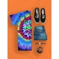 thumbnail image 3 of Urban Street Style Don't Quit Tie Dye Spiral Men -Image by Shutterstock, Male Small, 3 of 4