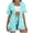 Mint Green a1, variant on snilers Womens 2 Piece Hawaiian Vacation Outfits Tropical Print Short Sleeve Shirts and Shorts Beach Sets Resort Wear XXL