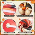 thumbnail image 3 of Large Fall Door Cover Decorations Fall Door Banner for Front Door Realistic Sunflower Maple Leaves Pumpkin Door Hanging Sign Autumn Harvest Backdrop Background for Thanksgiving Holiday Party Supplies, 3 of 6