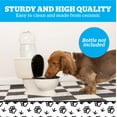 thumbnail image 4 of Bigmouth Inc El Plato De Agua Para Inodoro Para Mascotas Cerámica Con Capacidad Para Botella De 2 Litros Cuenco Divertido Para Perros Y Gatos, 4 of 5