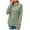 Green, variant on FYEGRE American Retro Women's Hoodie Women's Knit Hooded Pocket Hoodie Soft Cozy Casual Pullover with Front Pouch for Everyday Wear and Versatile Outfit Comfort Red M