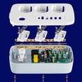 thumbnail image 4 of Cable de alimentación Cable de extensión 3 tomas 6 x USB Multi Hole Plugs Row Plugs with Smart Terminal Blocks Electrical Sockets, 4 of 4
