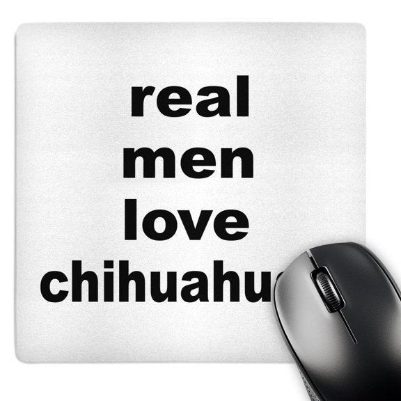 3dRose, Real men love chihuahuas, MousePad
