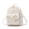 thumbnail image 1 of Women Mini Backpack Fashion Bowknot Cute Casual Daypack Faux Leather Backpack, 1 of 10