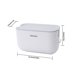 thumbnail image 2 of Caja de pañuelos a prueba de agua sin perforación Servilletero montado en la pared Herramienta de almacenamiento de papel para el baño en casa AweSitey HA7659-02B, 2 of 6