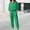 Green, variant on FADAACAI Women's Sweat Suits 2 Piece Set,Women's Fashion Set d Half Zip Sweatpants Casual Suit Sweatshirt Set,Joggers for Women 2 Piece Set,Two Piece Sets for Women Fall Black S Clearance！