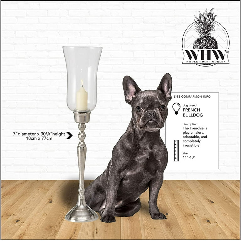 French bulldog candle outlet holder