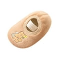 thumbnail image 4 of AURIGATE Clearance! Baby Non Slip Socks Toddler Boys Girls Solid Color Cartoon Dog Socks Keep Warm Plush Kids Soft Non-slip Indoor Toddler Shoes Socks, 4 of 5