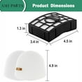 thumbnail image 6 of AMI PARTS Filter Replacement Vacuum ZU560 for Shark Kit Shark ZU560 Navigator ZU561 ZU562 and Self-Cleaning Brushroll ZD400 ZD402 ZU560C, 6 of 14