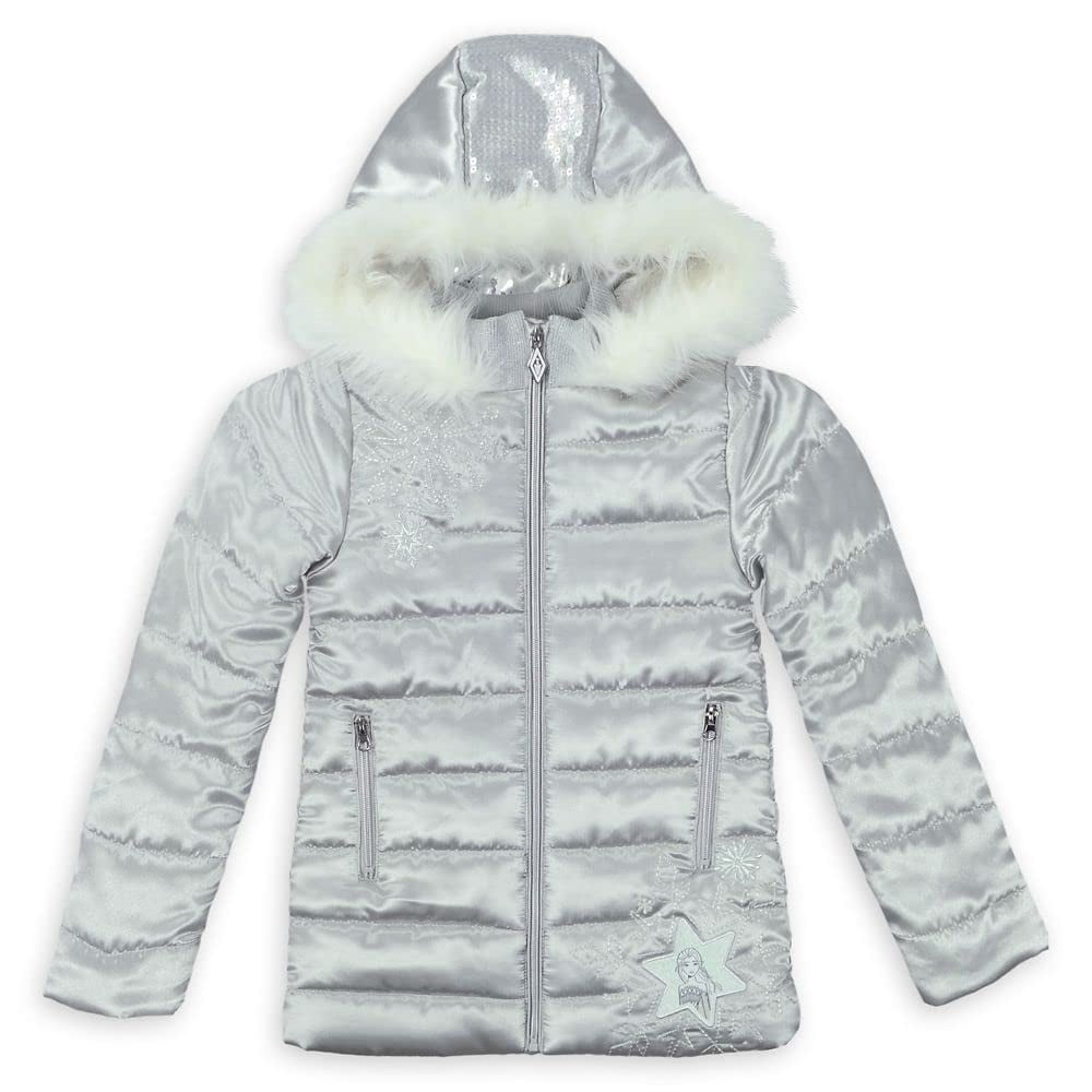 Girls frozen coat hot sale