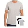 thumbnail image 2 of Men's 3-Pack Cotton Classic Short Sleeve Crew Neck T-Shirt, 2 of 2