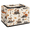 Multicolor 1, variant on ADECORIVY Animal Fox Fabric Storage Bin with Lid, Foldable Storage Box Decorative Cube Organizer Basket for Closet Shelf Organizing Clothes