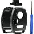 thumbnail image 1 of GHSDFBB CUTTING NOT REQUIRED-Key Fob Keyless Entry Remote Shell Case & Pad fits Honda Accord/Civic/CR-V/Fit/Odyssey/Pilot/Ridgeline/CR-Z, 1 of 7