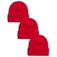 thumbnail image 1 of Gorro De Invierno Hombre Para Clima Frío 3Piezas Rojo Unitalla, 1 of 5