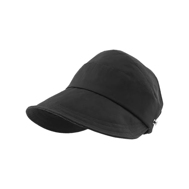 Gorro de sol plegable UPF 50 Plus, sombrero de coleta con coleta para senderismo en la playa y actividades al aire libre