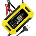 thumbnail image 1 of Intelligent Car Motorcycle Battery Charger 12V/6A, Battery Charger with Automatic Repair Function, Portable Motorcycle Battery Charger with LCD Display for Car, Motorcycle, SUV, 1 of 5
